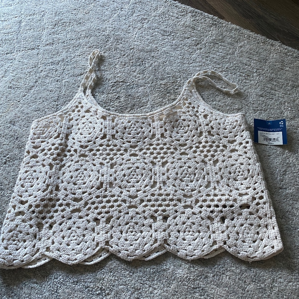 Arizona Cream / Off White Crop- Top